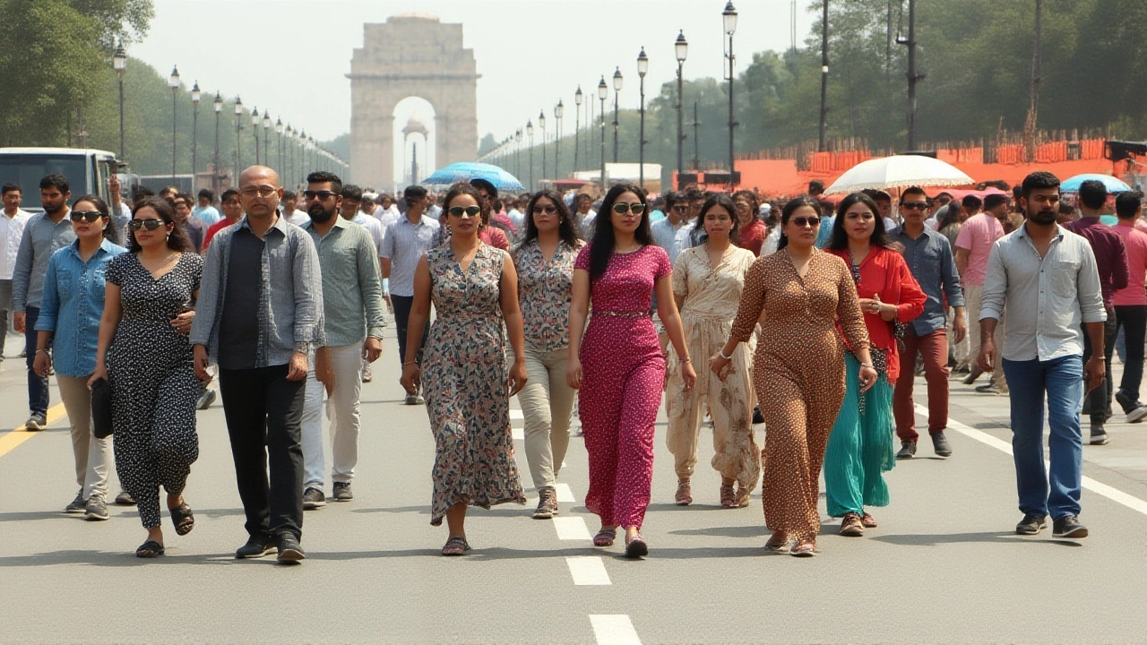 दिल्ली में तापमान 36°C तक छू गया, AQI 120 के साथ हवा में बढ़ी चिंताएँ